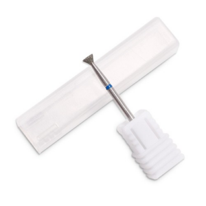 Bit diamantat special pentru partile laterale ale unghiei sinusuri - albastru 2/3mm