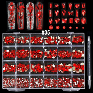 Cristale 24 modele 2424 buc. diverse forme si marimi #05