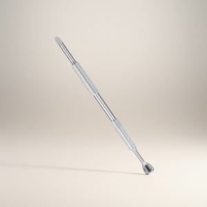 Instrument ascutit profesional de impins si curatat cuticula silver