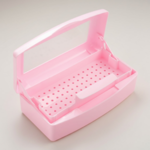 Cutie Sterilizare / Sterilizator plastic roz