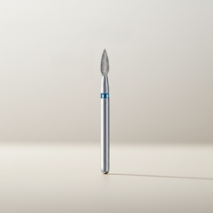 Bit diamantat pentru cuticula si exces de tesut epitelial - albastru LB 009 7/3 mm