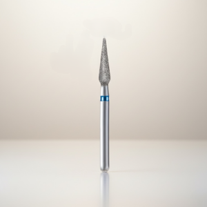 Bit diamantat pentru cuticula si exces de tesut epitelial - albastru LB 012 12/3 mm