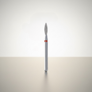 Bit diamantat pentru cuticula si exces de tesut epitelial - rosu LB 013 9/2.5mm