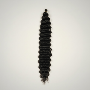 Extensii par afro Deep Water Wave Twist Crochet 60 cm negru - 100gr.
