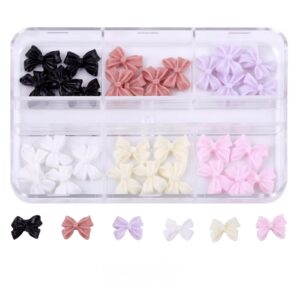 Decor unghii – Fundițe 3D Multicolore Set 30 buc.