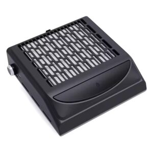 Aspirator praf unghii profesional cu filtru 100 W negru