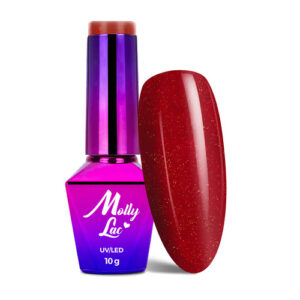 Oja semipermanenta MollyLac Elite Women Russian Glitter 10g nr. 40