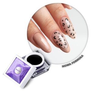 Gel negru pentru pictura MollyLac FREE HEMA/Di-HEMA 5g