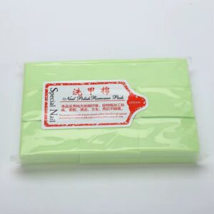 Servetele Unghii Textil Pentru Degresare Fara Scame - 1000 buc. Verde