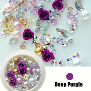Decor unghii 3D Deep Purple nr.05