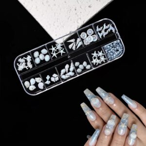 Nail Art 3D Ocean Charms - Bleu