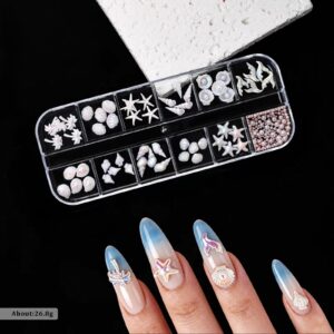 Nail Art 3D Ocean Charms - Roz